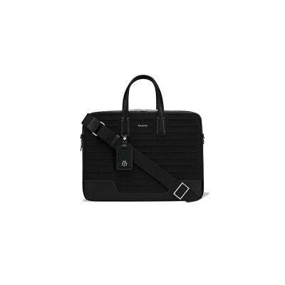 RIMOWA NEVER STILL CANVAS BRIEFCASE BLACK (40*30*7.5cm)